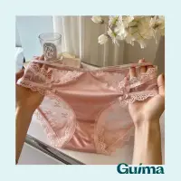 在飛比找蝦皮購物優惠-【Guima｜現貨】伯爵千金👸🏼性感氣質 緞面網紗蕾絲內褲 