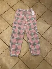 NWT Women's Pac Sun Small Lounge PJ Pants Plaid Polyester