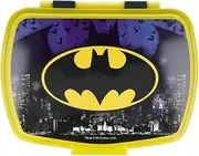 Batman Sandwich Lunch Snack Box Kids Children School (Batman)