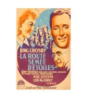1946 Going My Way Movie French Poster, Vintage Movie 4 ft Tall Giant Poster