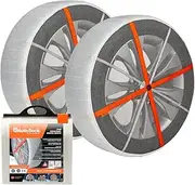 AutoSock ASK698 Non-Slip Fabric Tires Compliant with Chain Regulations