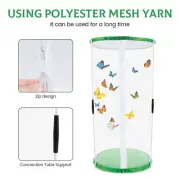 Plant Flowers Greenhouse Mini Greenhouse Cylinder Shape Butterfly Habitat xiHFQ