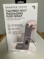 Sharper Image Calming Massaging Flexi Wrap for Arms and Legs and more