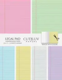在飛比找博客來優惠-Legal Pad Collage Paper for Sc