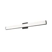 Kuzco Longitude 36" LED Vanity, Black/White Acrylic Diffuser - VL61236-BK