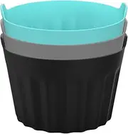 Ramekin Set For Air Fryer | Reusable Muffin Ramekins | Muffin Molds For Air Fryer, Non-stick Poached Egg Molds, Silicone Ramekin Set, Air Fryer Accessories For Baking, For Home Baking Tools