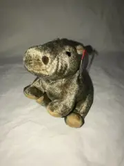 TY BEANIE BABIES "TUBBO THE HIPPO" 2003 10 YEAR TAG