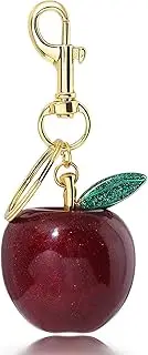 [LVBGQVL] Cherry Keychain for Women – Elegant Glitter & Metal Charm for Handbags, Bags & Purses