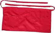 [LIFKOME] Chef Pocket Apron Bartender Short Server Apron Stain-resistant Water Proof Kitchen Waitress Essential