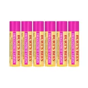 6 x Burt's Bees Dragonfruit Lemon Lip Balm 4.25g