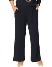 [Fella Hamilton] Tempest Relaxed Wide Leg Pants in Blue