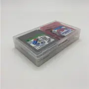 Fit For Gameboy Game Cassette Storage Box 6 Grid Cards Holder Carrying Case