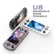 U8 Retro Handheld Video Game Console Linux System 4.0 Inch IPS Screen