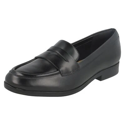 Ladies Clarks Flat Slip On Smart Shoe Tilmont Zoe