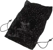 [Levemolo] Tarot Pouch Bag Drawstring Storage for Tarot Cards Dice Jewelry Soft Lightweight for Travel Organization