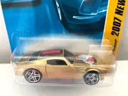 Hot Wheels 70 PONTIAC FIREBIRD - 2007 New Models #016 - Gold Metallic