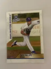 Zack Phillips 2019 Burlington Royals Team Card