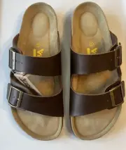 Viking Austin Two Strap Sandal Brown Crazy Horse NIB MSRP $89.00 EU 43 M-10 W-11