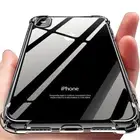 For Apple iPhone 11/Pro/Max/13/Pro/12/Pro Shockproof Silicone Clear Case Cover