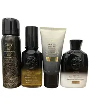 Oribe 4pc Gold Lust Travel Kit
