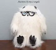 NEW Pottery Barn Teen ROCKIN PLUSH ANIMAL SPEAKER * YETI abominable snowman gift