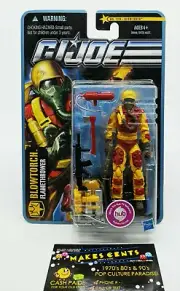 G.I. JOE MOC Blowtorch No. 1109 - FLAMETHROWER - POC Jungle Assault Renegade NEW