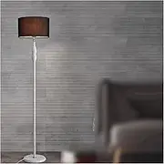 Stylish Iron Floor Lamp Floor Lamp Next to The Sofa in The Living Room Linen Lampshade Floor Lamp Floor Lamp with Foot Switch Stable