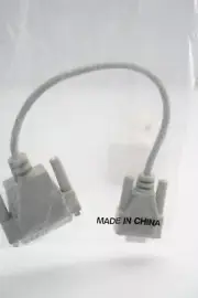 Null Modem DB9F to DB25M 1ft Beige Cable DB9F-TO-DB25M