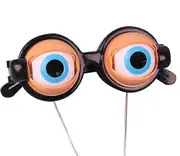 Novelty and creative funny glasses children's toys black