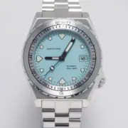 SEESTERN SUB600T, Light Blue, NH35, Sapphire, Lume, 200m Diver, Diving, BNIB