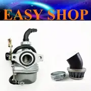 PZ19mm Cable Choke Carby Bent Air Filter 50cc 70cc 90cc Quad ATV Buggy Bike Dune