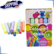 12 x Blackboard Chalk Drawing Art Sign School Teaching Black Board Bucket