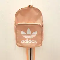 在飛比找蝦皮購物優惠-adidas Originals 經典粉橘色後背包