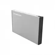 Simplecom SE218 Aluminium Tool-Free 2.5" SATA HDD SSD->USB3.0 Enclosure - Silver