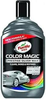 [Turtle Wax] TurtleWax Color Magic Wax, 500ml, Prestige Silver (TW52710)