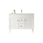 Harrington Shaker Door Matte White or Black Free Standing Vanity CH124DL