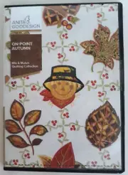 Anita Goodesign On Point Autumn mix & match quilting collection