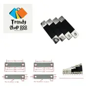 Cooper Bus Bars Connector with 304 M6 flange nut Nickel Plate Pitch Row Lifep...