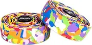 Toddmomy 1 Pair Handlebar Strap Grab Handle Camo Duct Tape Non Skid Tape Handlebar Straps Bike Handlebar Tape Camouflage Tape Synthetic Sponge Colorful Bike Handlebar Strap Handlebar Ribbon