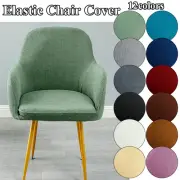 Check Pattern Chair Cover Simplicity Solid Color Chair Cover Stretch Cover ↑