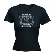 August Birthday All Men Are Created Equal Leo - Funny Novelty Womens T-Shirt T Shirt Tshirt