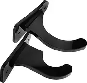 SUPVOX Baseball Bat Display Holder Wall Mount Bracket Bat Rack Acrylic Shelf for Baseball Softball Bats