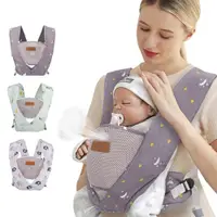 在飛比找ETMall東森購物網優惠-Colorland-X型嬰兒背帶背巾BestBaby交叉可調