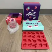 Alani Nu. Hawaiian Shaved Ice Promo Box Glass + Ice Tray Celsius Aloha NEW