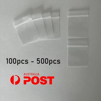 Mini Small Resealable Zip Lock Bags 30mm x 32 mm