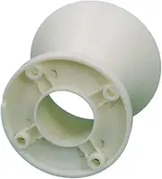 DEEJAY LED TBH2INFIBERHORN 5 3/8-in Diameter Creme Colored Fiberglass Bolt-on Horn for 2-in Throat High Frequency Drivers (not included)