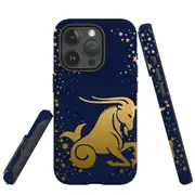 For iPhone 15 Pro Max Case, Shielding Cover, Capricorn Drawing