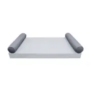 |COVER ONLY| STYLE 5 Crib Bolster Pillow Daybed Porch Swing Pipe Trim AD001