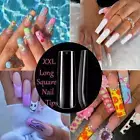 Nail Tips Press On Nails XXL Tapered Square Nail Tips Extra Long Nail Tips