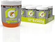 Gatorade Powder Lemon Lime 6 x 560g